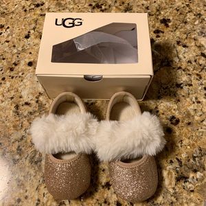 NWT UGG Glitter Ballet Flats